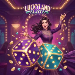 LuckyLand Slots game artwork