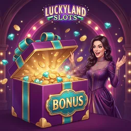 LuckyLand Slots game artwork